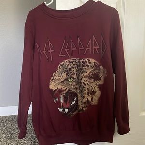 Def Leppard Crewneck Sweatshirt